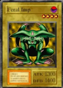 Carta Feral Imp de Yu-Gi-Oh! Forbidden Memories