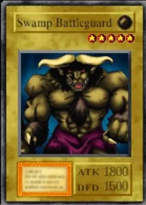 Carta Swamp Battleguard de Yu-Gi-Oh! Forbidden Memories