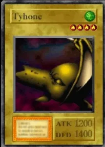 Carta Tyhone de Yu-Gi-Oh! Forbidden Memories