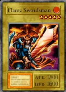 Carta Flame Swordsman de Yu-Gi-Oh! Forbidden Memories