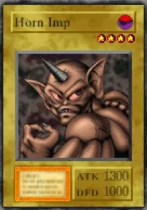 Carta Horn Imp de Yu-Gi-Oh! Forbidden Memories