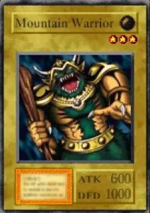 Carta Mountain Warrior de Yu-Gi-Oh! Forbidden Memories