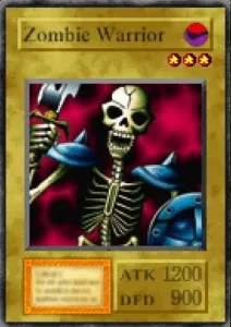 Carta Zombie Warrior de Yu-Gi-Oh! Forbidden Memories