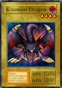 Carta Koumori Dragon de Yu-Gi-Oh! Forbidden Memories