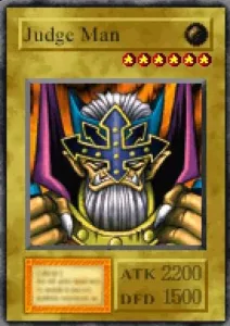 Carta Judge Man de Yu-Gi-Oh! Forbidden Memories