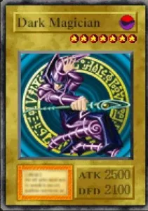 Carta Dark Magician de Yu-Gi-Oh! Forbidden Memories