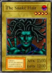 Carta The Snake Hair de Yu-Gi-Oh! Forbidden Memories