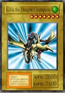 Carta Gaia the Dragon Champion de Yu-Gi-Oh! Forbidden Memories