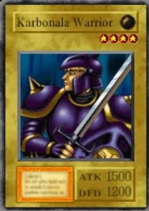 Carta Karbonala Warrior de Yu-Gi-Oh! Forbidden Memories