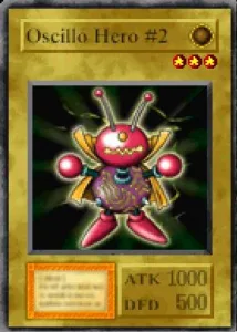 Carta Oscillo Hero #2 de Yu-Gi-Oh! Forbidden Memories
