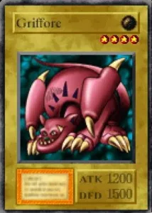 Carta Griffore de Yu-Gi-Oh! Forbidden Memories
