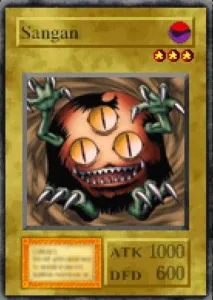 Carta Sangan de Yu-Gi-Oh! Forbidden Memories