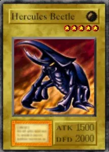 Carta Hercules Beetle de Yu-Gi-Oh! Forbidden Memories