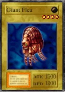 Carta Giant Flea de Yu-Gi-Oh! Forbidden Memories