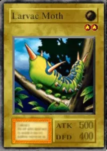 Carta Larvae Moth de Yu-Gi-Oh! Forbidden Memories