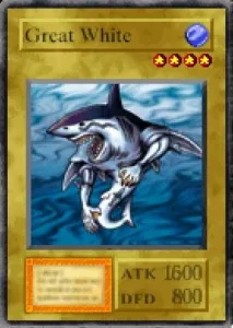 Carta Great White de Yu-Gi-Oh! Forbidden Memories