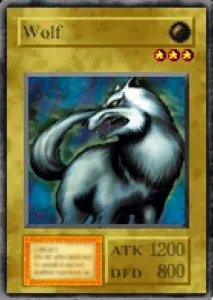 Carta Wolf de Yu-Gi-Oh! Forbidden Memories
