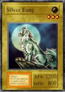 Carta Silver Fang de Yu-Gi-Oh! Forbidden Memories