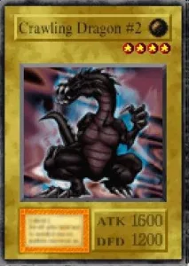 Carta Crawling Dragon #2 de Yu-Gi-Oh! Forbidden Memories