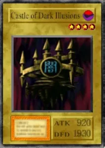 Carta Castle of Dark Illusions de Yu-Gi-Oh! Forbidden Memories