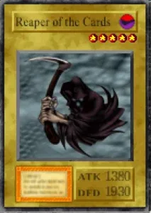 Carta Reaper of the Cards de Yu-Gi-Oh! Forbidden Memories