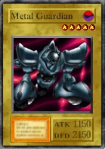 Carta Metal Guardian de Yu-Gi-Oh! Forbidden Memories