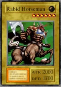 Carta Rabid Horseman de Yu-Gi-Oh! Forbidden Memories