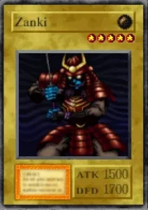 Carta Zanki de Yu-Gi-Oh! Forbidden Memories