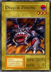 Carta Dragon Zombie de Yu-Gi-Oh! Forbidden Memories