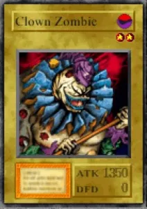 Carta Clown Zombie de Yu-Gi-Oh! Forbidden Memories