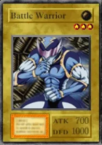 Carta Battle Warrior de Yu-Gi-Oh! Forbidden Memories