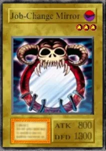 Carta Job-Change Mirror de Yu-Gi-Oh! Forbidden Memories