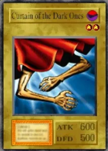 Carta Curtain of the Dark Ones de Yu-Gi-Oh! Forbidden Memories