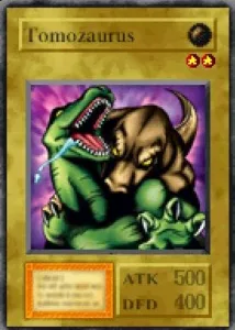 Carta Tomozaurus de Yu-Gi-Oh! Forbidden Memories