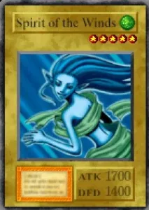 Carta Spirit of the Winds de Yu-Gi-Oh! Forbidden Memories