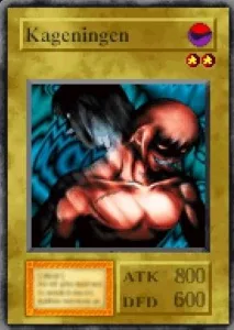 Carta Kageningen de Yu-Gi-Oh! Forbidden Memories