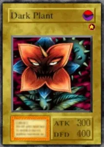 Carta Dark Plant de Yu-Gi-Oh! Forbidden Memories