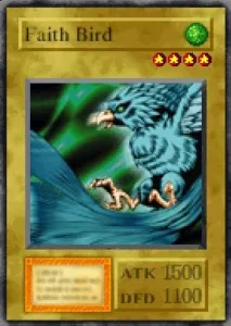 Carta Faith Bird de Yu-Gi-Oh! Forbidden Memories