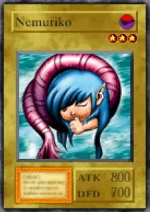 Carta Nemuriko de Yu-Gi-Oh! Forbidden Memories
