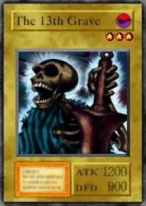 Carta The 13th Grave de Yu-Gi-Oh! Forbidden Memories