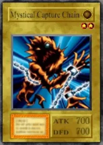 Carta Mystical Capture Chain de Yu-Gi-Oh! Forbidden Memories