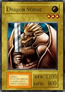 Carta Dragon Statue de Yu-Gi-Oh! Forbidden Memories