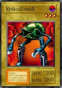 Carta Spiked Snail de Yu-Gi-Oh! Forbidden Memories