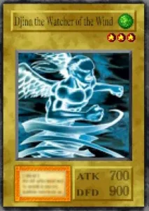 Carta Djinn the Watcher of the Wind de Yu-Gi-Oh! Forbidden Memories