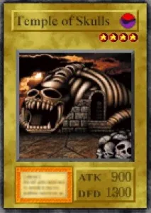 Carta Temple of Skulls de Yu-Gi-Oh! Forbidden Memories