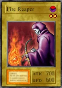 Carta Fire Reaper de Yu-Gi-Oh! Forbidden Memories