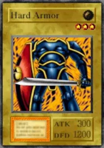 Carta Hard Armor de Yu-Gi-Oh! Forbidden Memories
