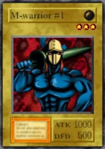 Carta M-warrior #1 de Yu-Gi-Oh! Forbidden Memories