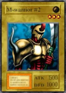 Carta M-warrior #2 de Yu-Gi-Oh! Forbidden Memories