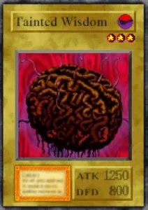 Carta Tainted Wisdom de Yu-Gi-Oh! Forbidden Memories